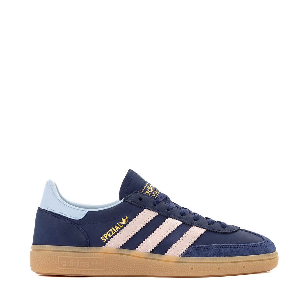 Womens adidas Handball Spezial Athletic Shoe - Dark Blue / Wonder Quartz / Clear Sky