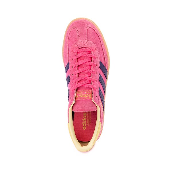 alternate view Womens adidas Handball Spezial Athletic Shoe - Lucid Pink / Collegiate Purple / Almost YellowALT2