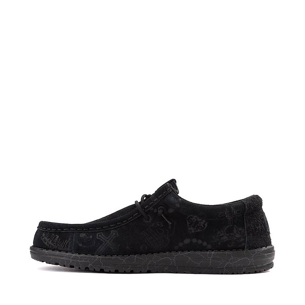 alternate view HEYDUDE x Jelly Roll Wally Slip-On Casual Shoe - BlackALT1