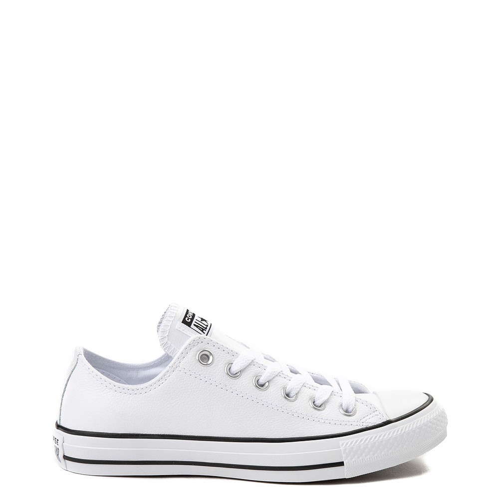 converse black leather sneakers