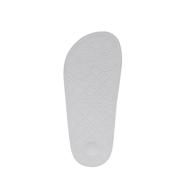 alternate view Kurt Geiger Mini Meena Eagle Slide Sandal - Little Kid / Big Kid - White / HeartsALT3