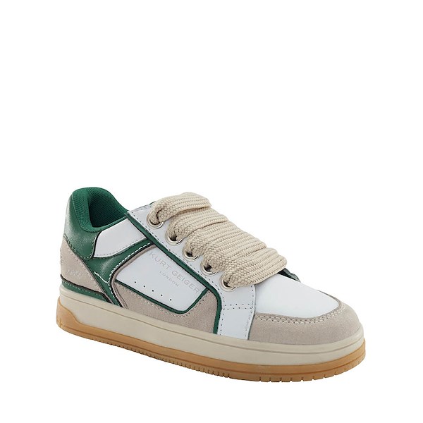 alternate view Kurt Geiger Mini Southbank Sneaker - Little Kid / Big Kid - Off White / GreenALT5