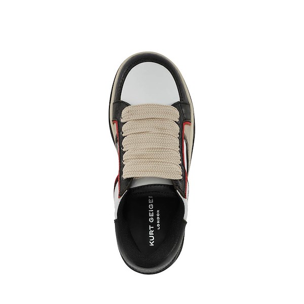alternate view Kurt Geiger Mini Southbank Sneaker - Little Kid / Big Kid - Black / MulticolorALT2