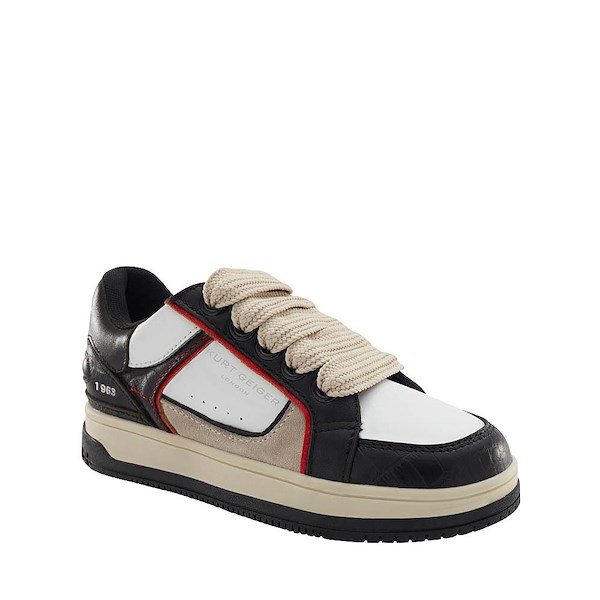 alternate view Kurt Geiger Mini Southbank Sneaker - Little Kid / Big Kid - Black / MulticolorALT5