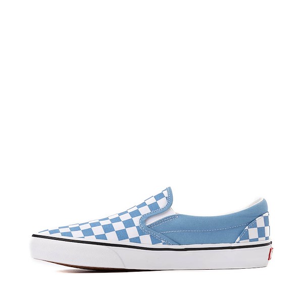 alternate view Vans Slip-On Checkerboard Skate Shoe - Heritage Blue / WhiteALT1