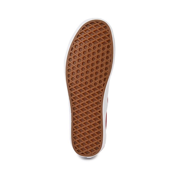 alternate view Vans Slip-On Checkerboard Skate Shoe - Tri-Tone Red / WhiteALT3
