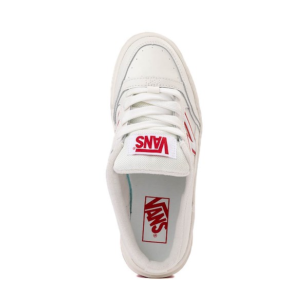 alternate view Vans Upland Mule - White / RedALT2