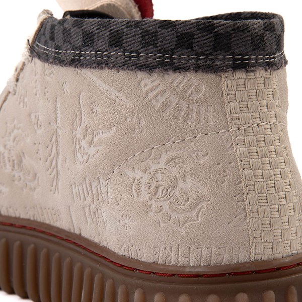 alternate view Mens Clarks x Stranger Things Torhill Hi Chukka Boot - Off WhiteALT4B