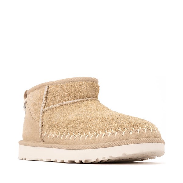 alternate view Womens UGG® Classic Ultra Mini Biarritz Boot - Mustard SeedALT5