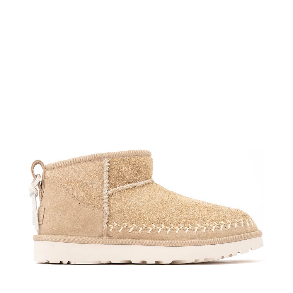 Womens UGG&reg; Classic Ultra Mini Biarritz Boot - Mustard Seed