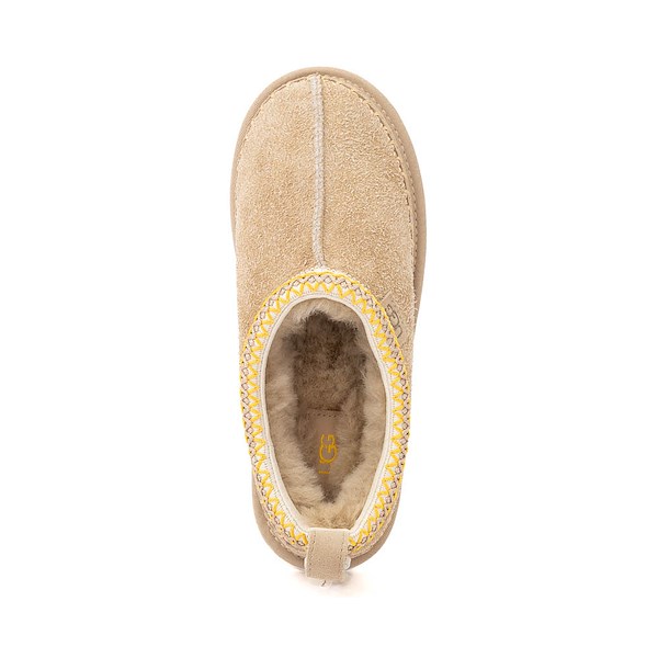 alternate view Womens UGG® Tasman Biarritz Slipper - Mustard SeedALT2