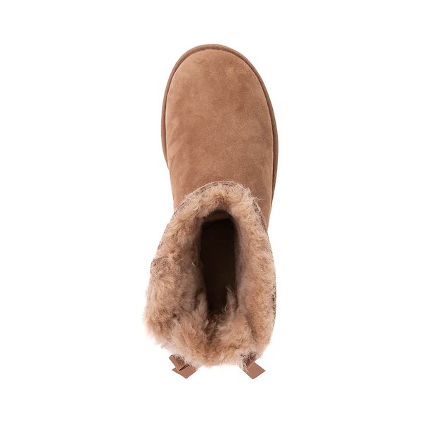 alternate view Womens UGG® Mini Bailey Bow II Boot - Rocky OakALT2