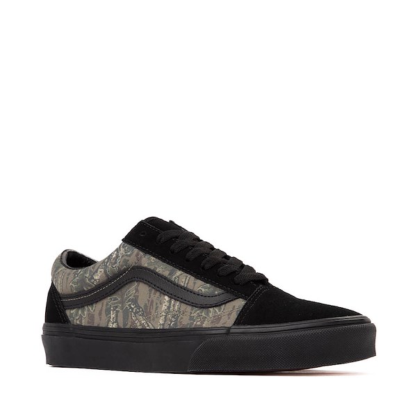 alternate view Vans Old Skool Skate Shoe - Black / Realtree CamoALT5