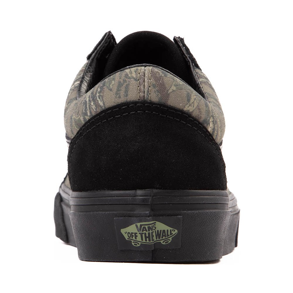 Vans Old Skool Skate Shoe - Black / Realtree Camo | Journeys display picture 1