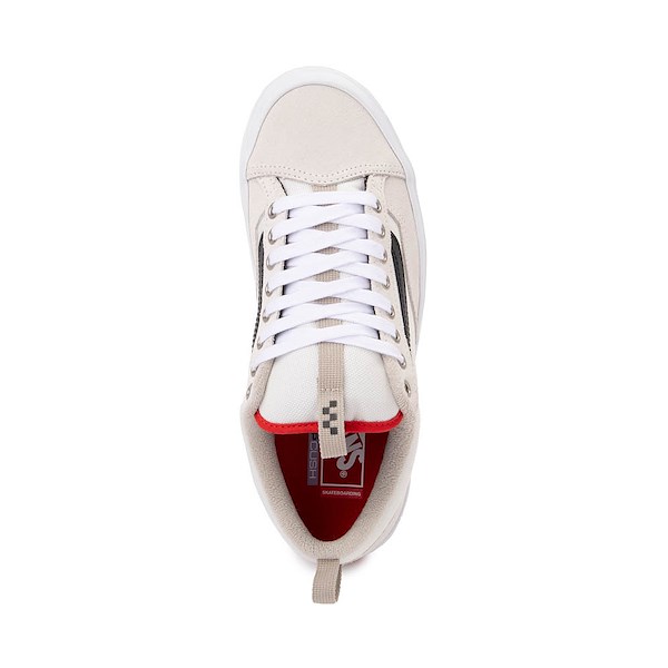 alternate view Vans Old Skool 36+ Skate Shoe - White / BlackALT2