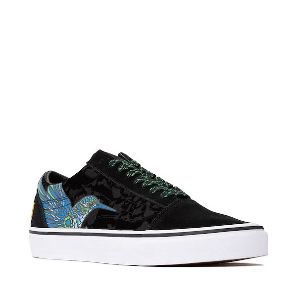alternate view Vans Dia De Los Muertos Old Skool Hummingbird Skate Shoe - BlackALT5