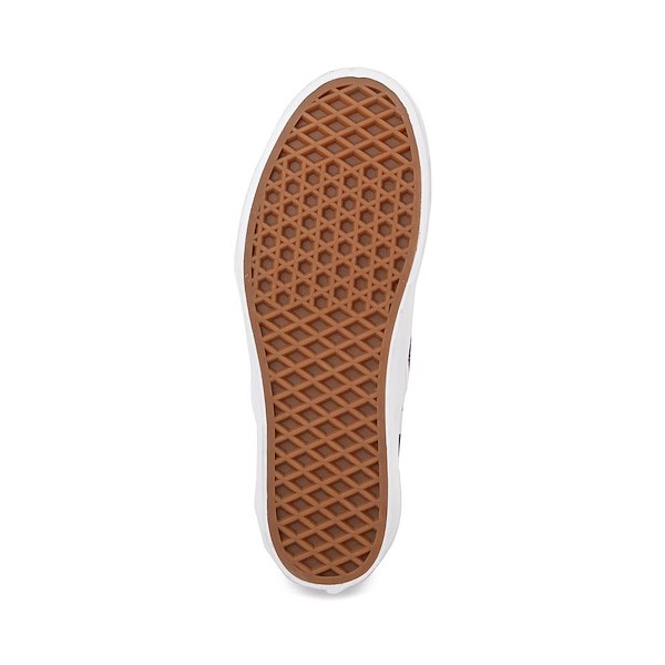 alternate view Vans Classic Slip-On Stackform Checkerboard Skate Shoe - Gothic Grape / Blue MistALT3