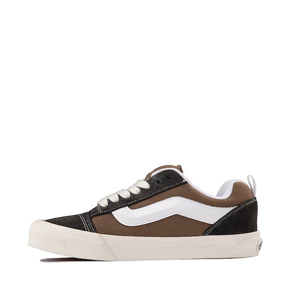 alternate view Vans Knu Skool Skate Shoe - Light Brown / Dark BrownALT1