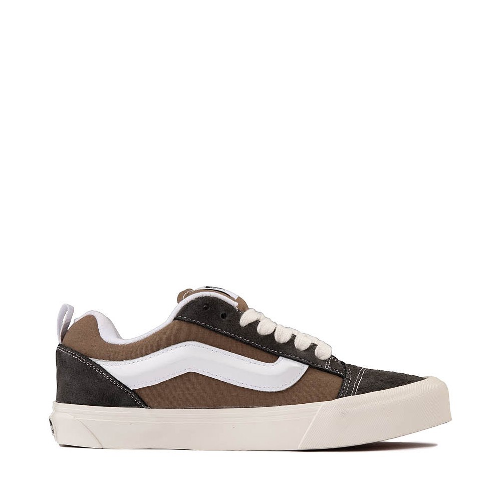 Vans Knu Skool Skate Shoe - Light Brown / Dark Brown
