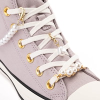 Womens Converse Chuck Taylor All Star High-Top Dressed Up Pearls
