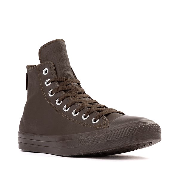 alternate view Converse Chuck Taylor All Star Leather High-Top Sneaker - Fresh Brew MonochromeALT5