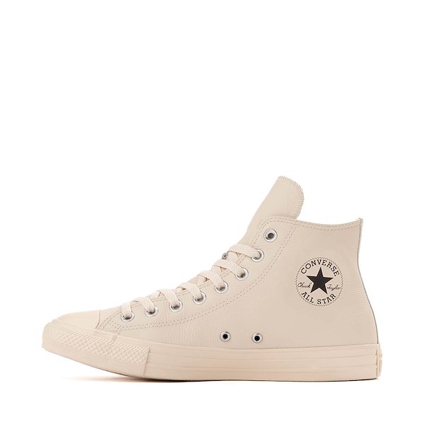 alternate view Converse Chuck Taylor All Star Leather High-Top Sneaker - Light Dune MonochromeALT1
