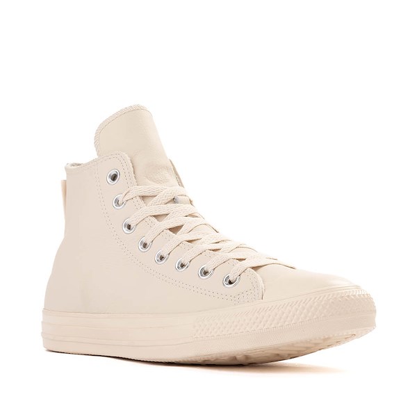 alternate view Converse Chuck Taylor All Star Leather High-Top Sneaker - Light Dune MonochromeALT5