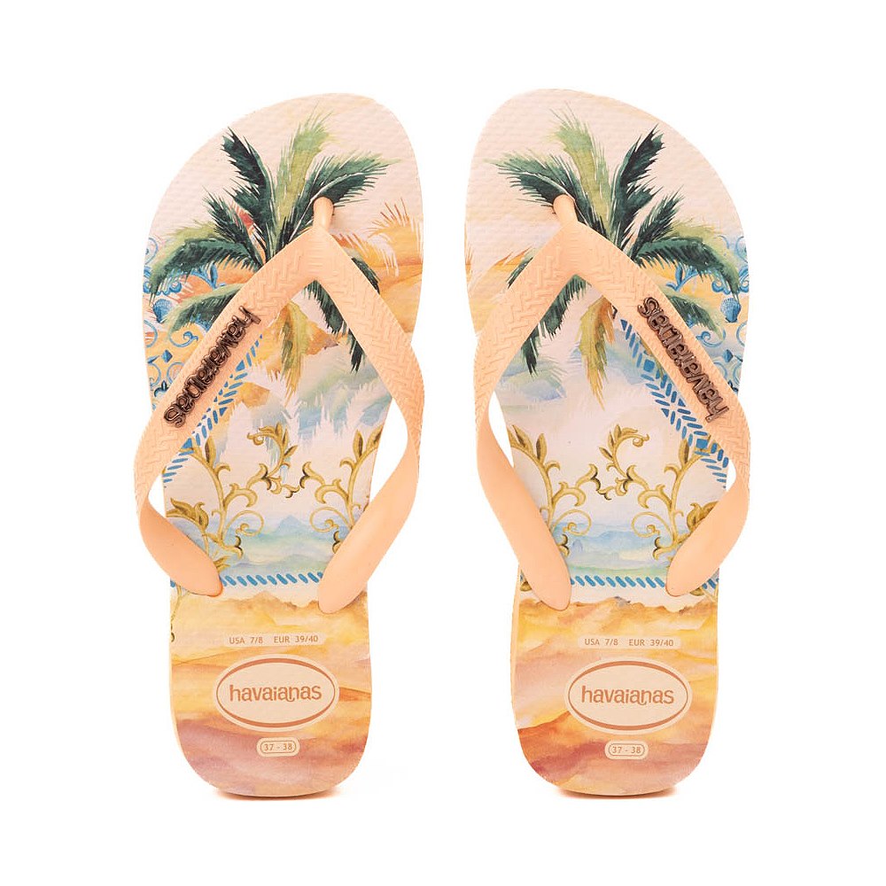 Womens Havaianas Top Tropicalia Flip-Flop - Peach
