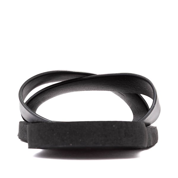 alternate view Womens Havaianas Aqua Metallic Slide Sandal - BlackALT4