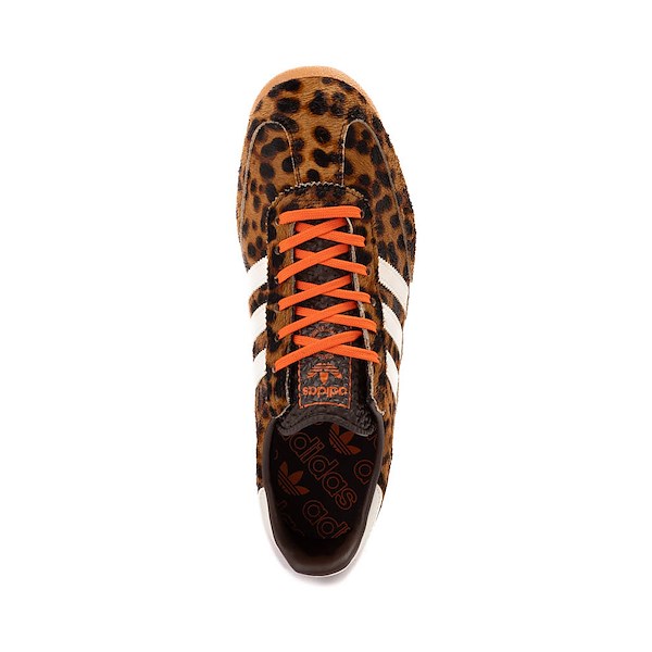 alternate view Womens adidas SL 72 OG Leopard Athletic Shoe - Dark Brown / Off White / Semi Impact OrangeALT2