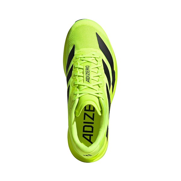 alternate view Mens adidas Adizero EVO SL Athletic Shoe - Lucid Lemon / Core Black / Matte SilverALT2