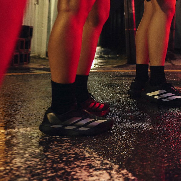 alternate view Womens adidas Adizero EVO SL Athletic Shoe - Core Black / Iron Metallic / Core BlackALT1C