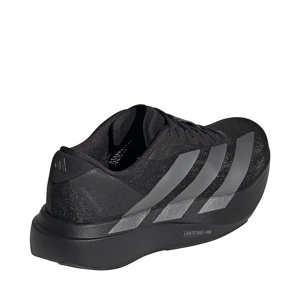 alternate view Womens adidas Adizero EVO SL Athletic Shoe - Core Black / Iron Metallic / Core BlackALT4