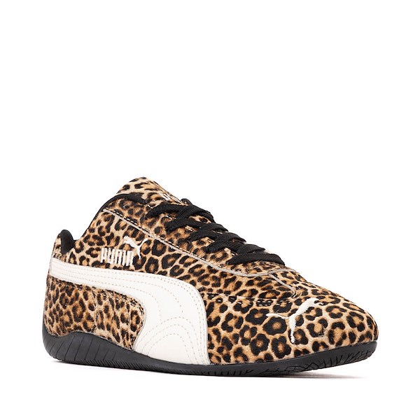 alternate view Womens PUMA Speedcat Athletic Shoe - LeopardALT5