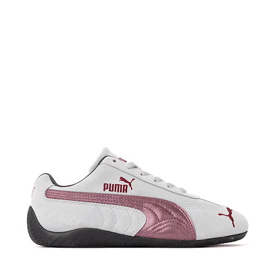 Main view of Womens PUMA Speedcat OG Athletic Shoe - Gray / Maroon