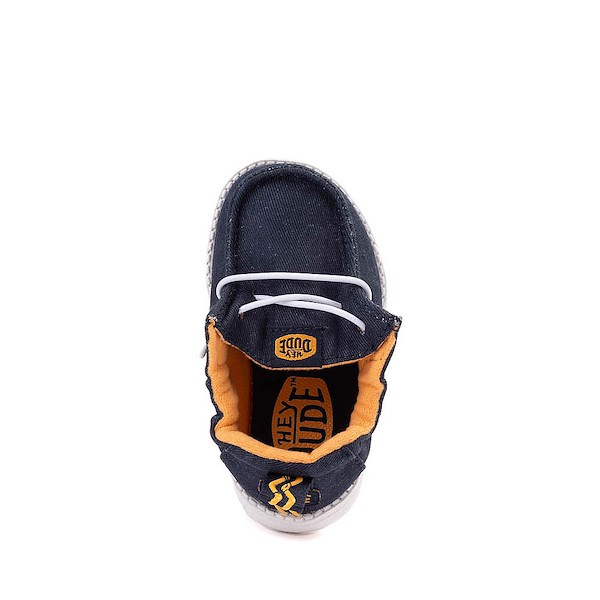 alternate view HEYDUDE LILDUDE Slip-On Casual Shoe - Baby - Nazy BlazerALT2