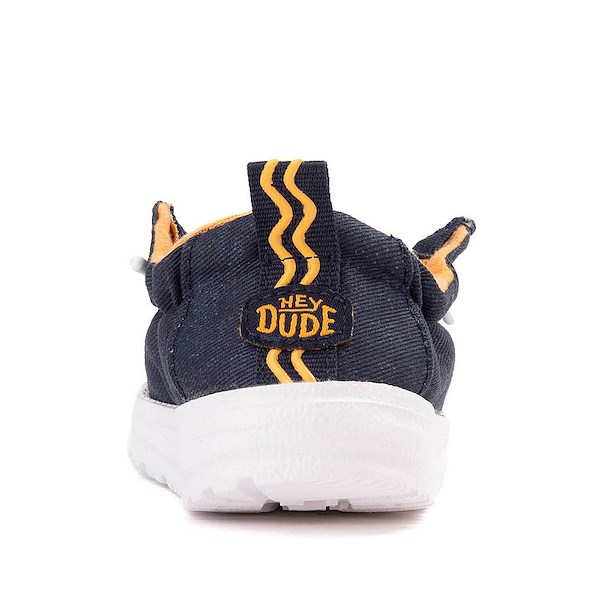 alternate view HEYDUDE LILDUDE Slip-On Casual Shoe - Baby - Nazy BlazerALT4