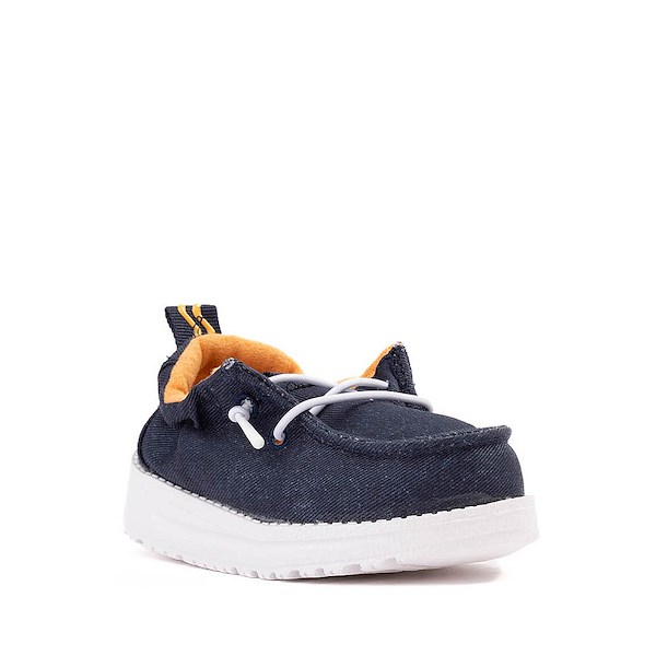 alternate view HEYDUDE LILDUDE Slip-On Casual Shoe - Baby - Nazy BlazerALT5