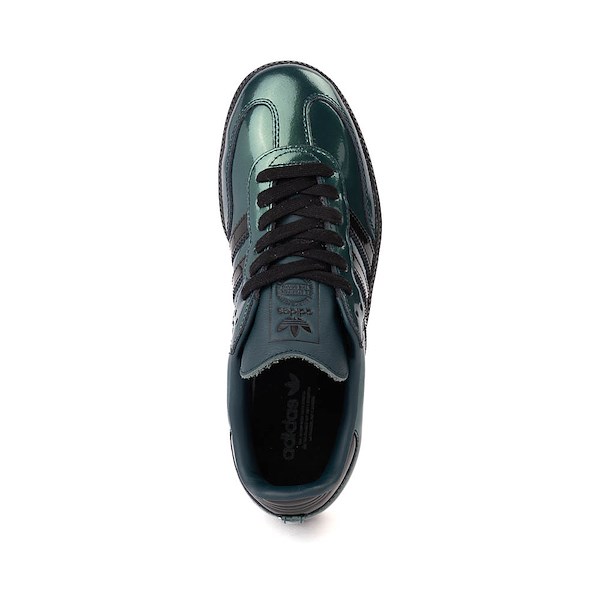 alternate view Womens adidas Samba OG Athletic Shoe - Aurora Ivy / Core Black / Silver MetallicALT2