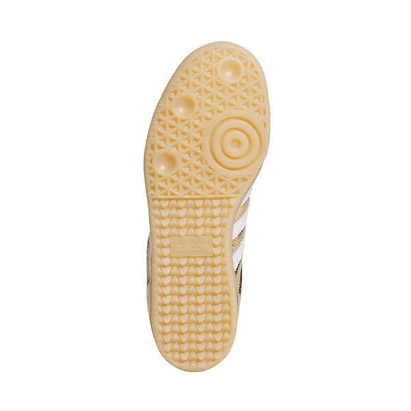 alternate view Womens adidas Samba OG Athletic Shoe - Gold Metallic / White / Core WhiteALT3
