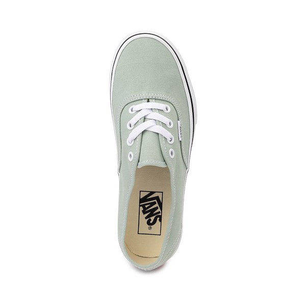 alternate view Vans Authentic Skate Shoe - Grey Mint GreenALT2