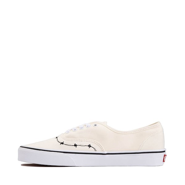 alternate view Vans Authentic Barbed Skate Shoe - WhiteALT1
