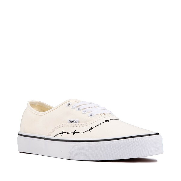 alternate view Vans Authentic Barbed Skate Shoe - WhiteALT5
