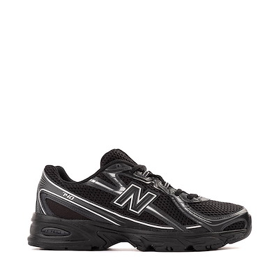 New Balance 740 Athletic Shoe - Black / Silver Metallic | Journeys