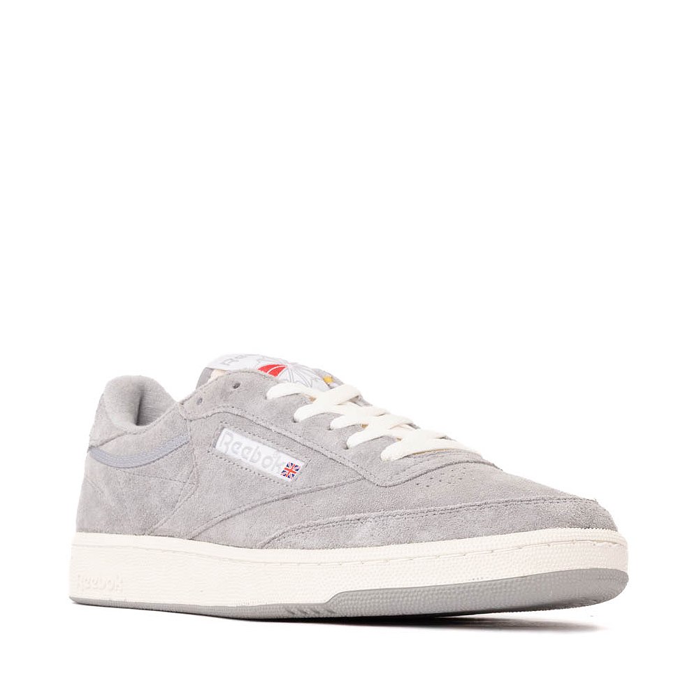 Mens Reebok Club C 85 Athletic Shoe - Grey 2 / Chalk | Journeys display picture 2