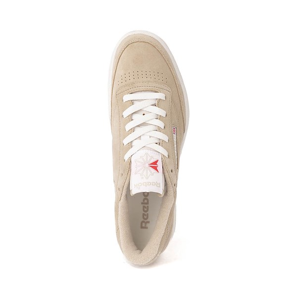 alternate view Mens Reebok Club C 85 Athletic Shoe - Simple Beige / ChalkALT2