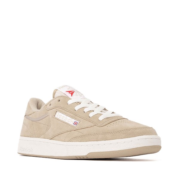 alternate view Mens Reebok Club C 85 Athletic Shoe - Simple Beige / ChalkALT5