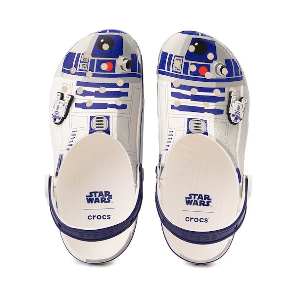 alternate view Star Wars™ Crocs R2-D2 Classic Clog - White / MulticolorALT2
