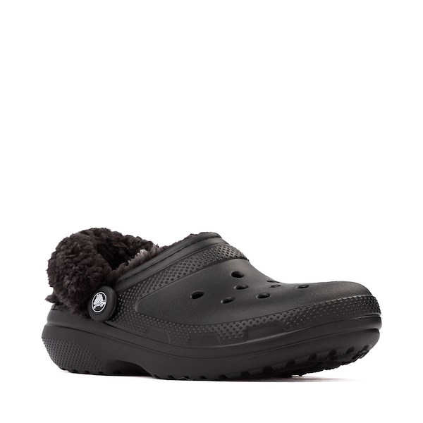 alternate view Crocs Classic Fleece-Lined Clog - BlackALT5