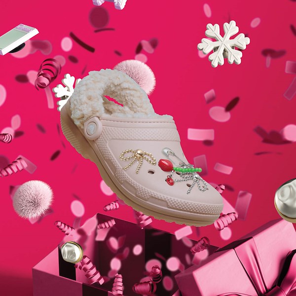 alternate view Crocs Classic Fleece-Lined Clog - Quartz / DewHERO